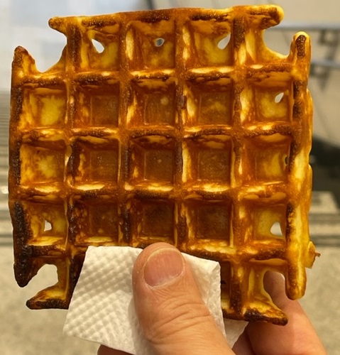スターバックスのワッフル